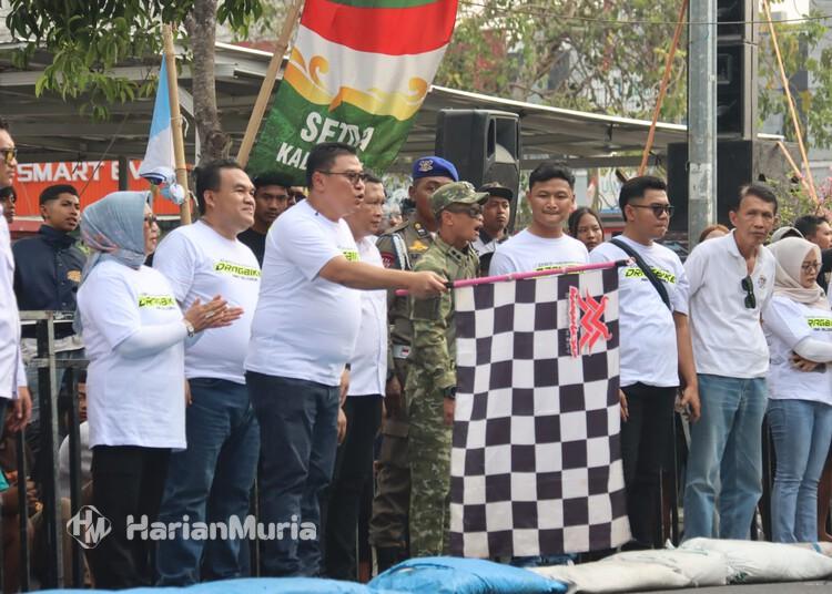 Antusiasme Balap Tinggi, Blora Diwacanakan Punya Sirkuit Dragbike Permanen - Harianmuria Pembukaan DWS Dragbike Championship 2026 di Sirkuit Jalan Pemuda, Kabupaten Blora, Sabtu, 15 Agustus 2026. (Humas Pemkab Blora/Harianmuria.com)