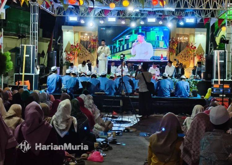 Jepara Bersholawat di Donorojo, Mas Wiwit Ajak Warga Saling Peduli - Harianmuria Bupati Jepara, Witiarso Utomo, menghadiri Jepara Bersholawat di Masjid Baiturrahim, Desa Tulakan, Kecamatan Donorojo pada Senin, 3 Agustus 2026. (dok for Harianmuria.com)