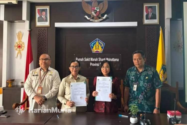 KP2MI dan RSJ Manah Shanti Mahottama Bali Kerja Sama Beri Layanan Mental Bagi PMI Bermasalah - Harianmuria Penandatanganan Perjanjian Kersama yang dilaksanakan Direktur Kepulangan dan Rehabilitasi KP2MI dengan Direktur RSJ Manah Shanti Mahottama Bali.