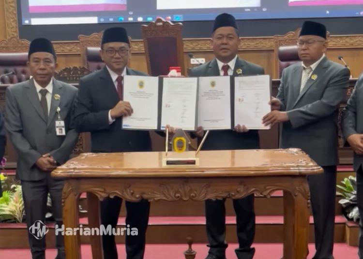 KUA PPAS 2027 Disetujui, Jajaran DPRD Pati Kawal Pelaksanaan APBD Tepat Sasaran - Harianmuria Pemerintah Kabupaten Pati bersama DPRD menyetujui KUA-PPAS 2027 dan Perubahan PPAS APBD 2026 pada Jumat, 14 Agustus 2026. (dok for Harianmuria.com)