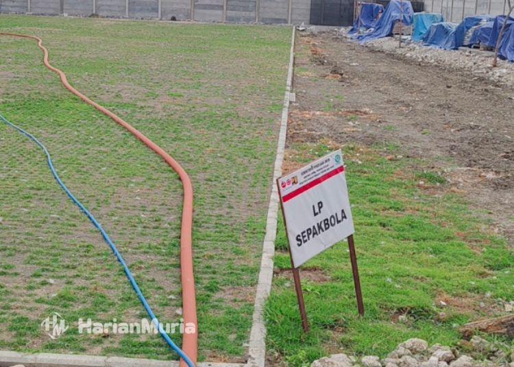 Sekolah Rakyat di Rembang Punya Lapangan Mini Soccer Berstandar FIFA, Masih Tunggu Finishing - Harianmuria POTRET: Kondisi lapangan mini soccer berstandar FIFA yang segera dibuka di Sekolah Rakyat Terintegrasi Kabupaten Rembang. (dok for Harianmuria.com)