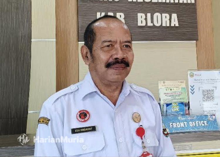 Blora Kejar Target Program Cek Kesehatan Gratis 80 Persen - Harianmuria Kepala Dinkesda Blora, Edi Widayat. (Eko Wicaksono/Harianmuria.com)