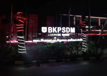 Kantor Badan Kepegawaian dan Pengembangan Sumber Daya Manusia (BKPSDM) Kabupaten Bogor. (Antara)