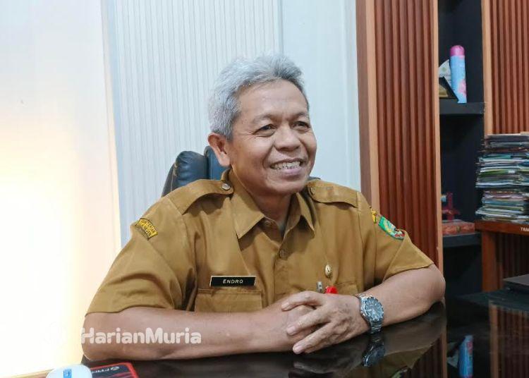 Pemkab Blora Hanya Terima Rp18 Juta dari Retribusi TKA Tahun Ini - Harianmuria Kepala Dinperinaker Blora, Endro Budi Dermawan. (Eko Wicaksono/Harianmuria.com)