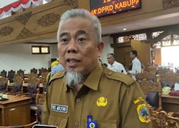 Kepala Badan Pengelolaan Keuangan dan Aset Daerah (BPKAD) Kabupaten Pati, Febes Mulyono. (Fahtur Rohman/Harianmuria.com)