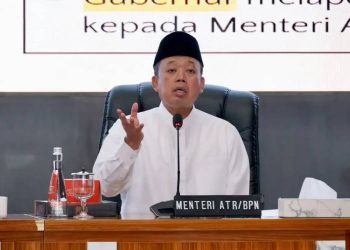 Menteri Agraria dan Tata Ruang/Kepala Badan Pertanahan Nasional (ATR/BPN) Nusron Wahid. (Dok. Kementerian ATR-BPN/Harianmuria.com)
