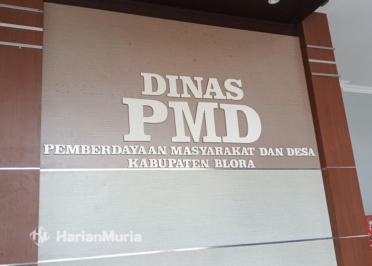 Diikuti 242 Desa, Anggaran Pilkades Serentak Blora 2027 Diusulkan Rp8,5 Miliar - Harianmuria Kantor Dinas Pemberdayaan Masyarakat Desa (DPMD) Kabupaten Blora. (Eko Wicaksono/Harianmuria.com)