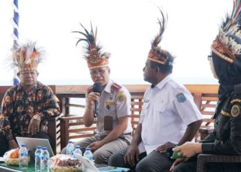 Kegiatan Webseries Go Ekspor Barantin episode ke-11 bertajuk “Kupas Tuntas: Kerapu Hidup Raja Ampat Menembus Pasar Dunia” yang digelar secara hibrida dari Sorong, Rabu (23/9/2026).