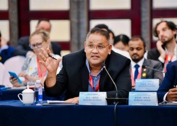 Direktur Geopolitik GREAT Institute sekaligus dosen hubungan luar negeri UIN Jakarta, Dr. Teguh Santosa. (Dok. Pribadi/Harianmuria.com)