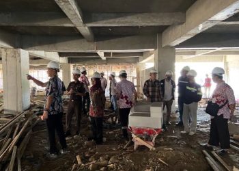 Progres Struktur Gedung Kudus Sehat Lantai 1-7 Ditarget Selesai Bulan Ini