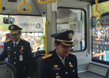 2 Bus Listrik Resmi Diluncurkan, Pemkot Semarang Targetkan 27 Unit Beroperasi November
