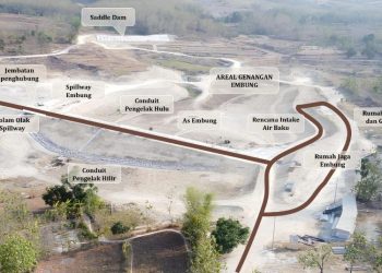 Proyek Embung Kaliombo Rembang Capai 77 Persen, Ditarget Selesai Akhir 2026