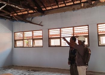 SMPN 1 Sambong Blora Sedang Direvitaliasi, 192 Siswa Belajar di Luar Kelas - Harianmuria SMPN 1 Sambong Blora Sedang Direvitaliasi, 192 Siswa Belajar di Luar Kelas