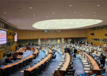 Suasana sidang Komite 4 PBB.