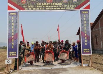 Jalan Sepanjang 530 Meter di Tejorejo Kendal Dibangun Lewat TMMD, Ini Sumber Dananya