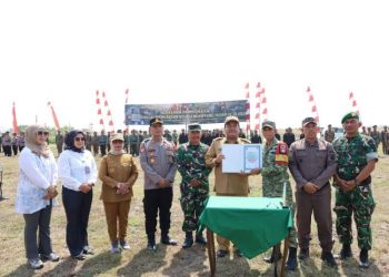TMMD Sengkuyung Tahap IV Blora Resmi Dimulai, Bangun Jalan 4,6 Kilometer di Desa Pelem